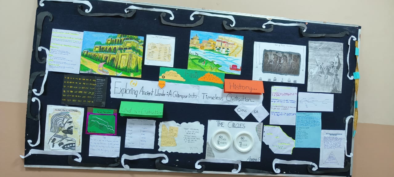 Echoes of Eternity – Class VI Revives the Splendour of Ancient Civilizations